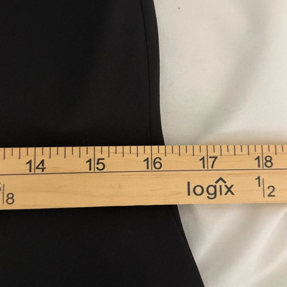 BCBGMAXAZRIA Black Lace High-Low Gown Sleeveless Formal Dress Size 0 - Picture 8 of 12